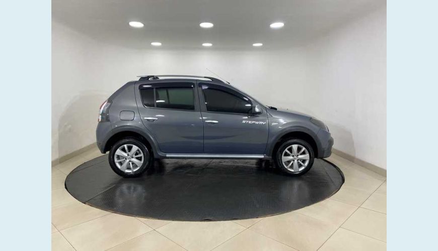 RENAULT SANDERO STEPWAY 1.6 16V FLEX MANUAL 4P - CINZA - 2012 Foto 5 (Grande)