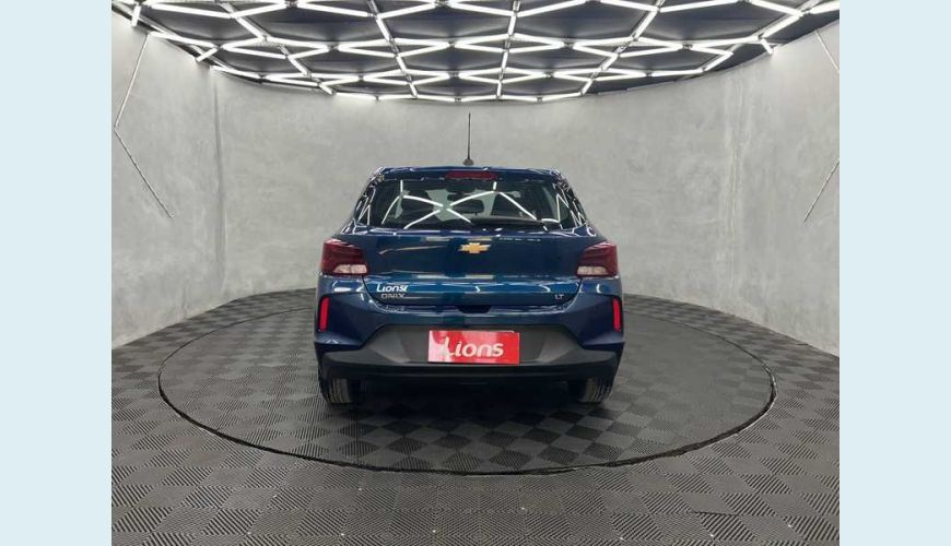 CHEVROLET ONIX LT 1.0 TURBO FLEX MANUAL 4P - AZUL - 2024 Foto 5 (Grande)
