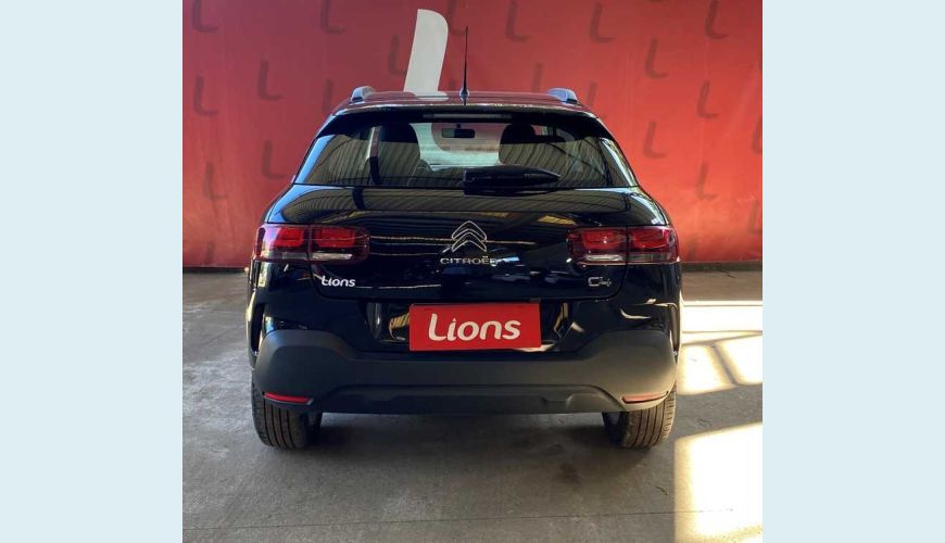 CITROËN C4 CACTUS FEEL PACK 1.6 FLEX AUT. 4P - PRETO - 2022 Foto 5 (Grande)