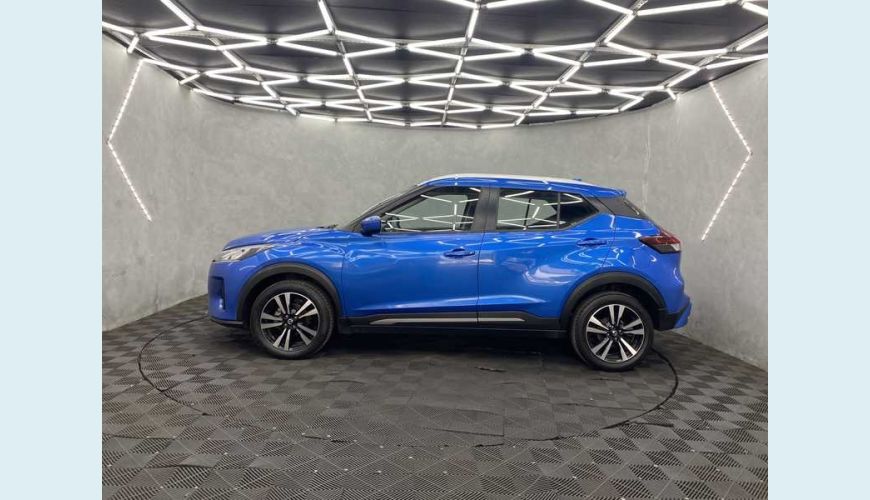 NISSAN KICKS ADVANCE 1.6 FLEX MANUAL 4P - AZUL - 2022 Foto 5 (Grande)