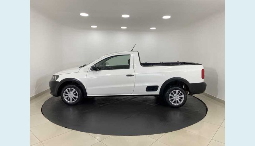 VOLKSWAGEN SAVEIRO STARTLINE 1.6 FLEX MANUAL 2P - BRANCO - 2016 Foto 5 (Grande)