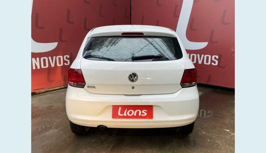 VOLKSWAGEN GOL TEC 1.0 FLEX MANUAL 2P - BRANCO - 2014 Foto 5 (Grande)