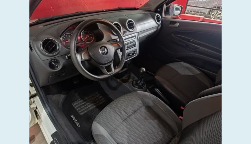VOLKSWAGEN SAVEIRO FLEX MANUAL 2P - BRANCO - 2017 Foto 5 (Grande)