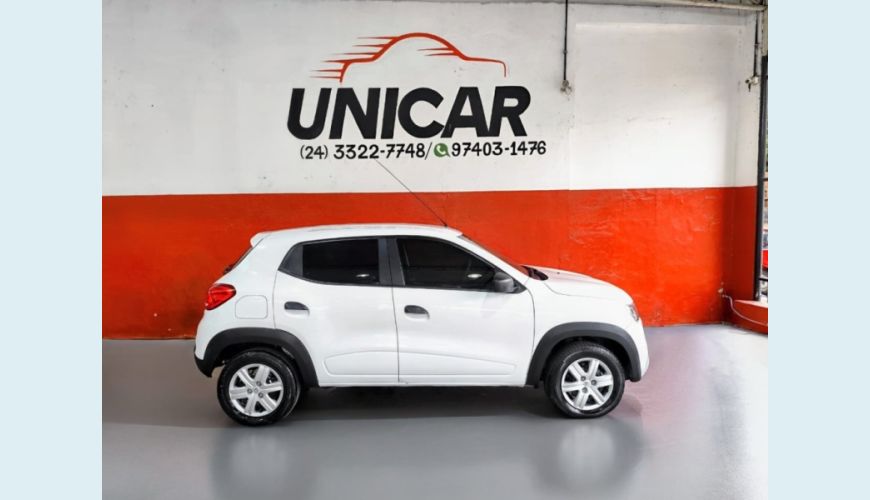 RENAULT KWID FLEX MANUAL 4P - BRANCO - 2020 Foto 5 (Grande)