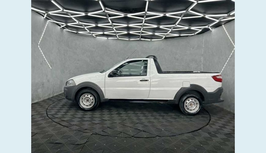 FIAT STRADA HARD WORKING 1.4 FLEX MANUAL 3P - BRANCO - 2020 Foto 5 (Grande)