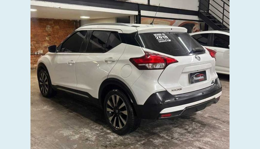 NISSAN KICKS SV 1.6 FLEX AUT. 4P - BRANCO - 2018 Foto 5 (Grande)