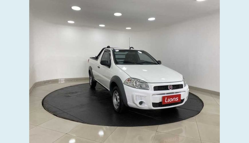 FIAT STRADA HARD WORKING 1.4 FLEX MANUAL 2P - BRANCO - 2020 Foto 5 (Grande)