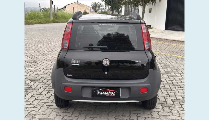 FIAT UNO WAY 1.0 8V FLEX MANUAL 2P - PRETO - 2012 Foto 5 (Grande)