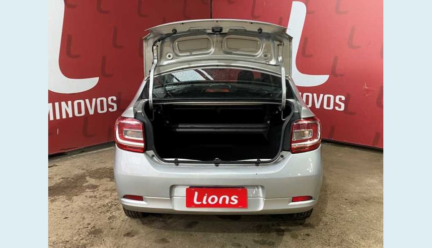 RENAULT LOGAN AUTHENTIQUE 1.0 12V FLEX MANUAL 4P - PRATA - 2018 Foto 5 (Grande)