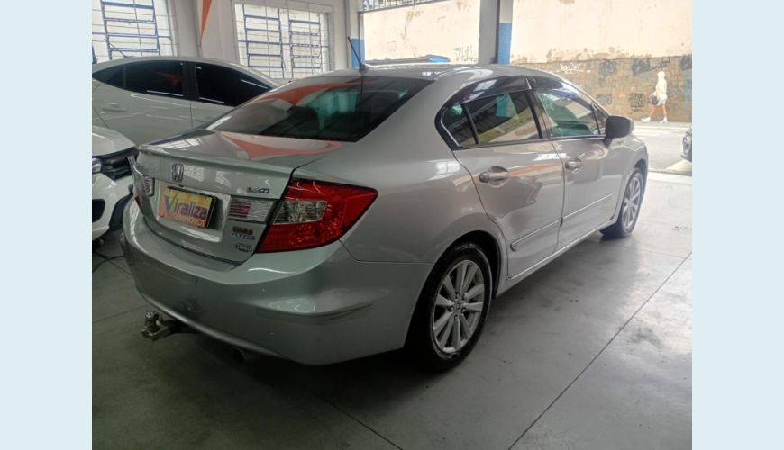 HONDA CIVIC FLEX AUT. 4P - PRATA - 2014 Foto 5 (Grande)