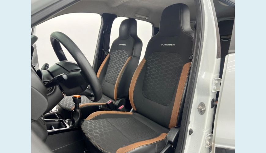 RENAULT KWID OUTSID 10MT FLEX MANUAL 4P - BRANCO - 2022 Foto 5 (Grande)