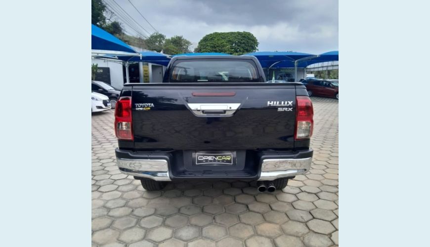 TOYOTA TOYOTA HILUX SRX 2.8 DIESEL AUT. 4P - PRETO - 2017 Foto 5 (Grande)