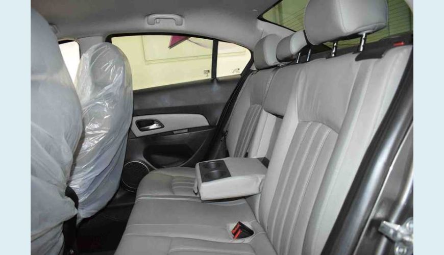 CHEVROLET CRUZE LTZ 1.8 16V ECOTEC FLEX AUT. 4P - CINZA - 2014 Foto 5 (Grande)
