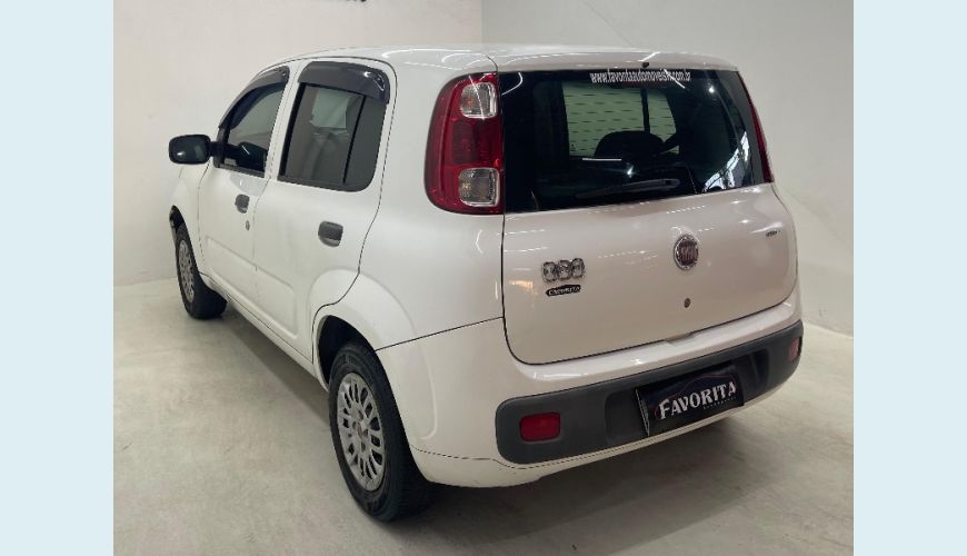 FIAT FIAT UNO VIVACE 1.0 EVO FIRE 8V FLEX MANUAL 4P - BRANCO - 2014 Foto 5 (Grande)
