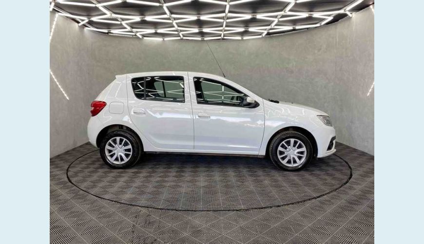 RENAULT RENAULT SANDERO ZEN 1.0 12V FLEX MANUAL 4P - BRANCO - 2020 Foto 5 (Grande)