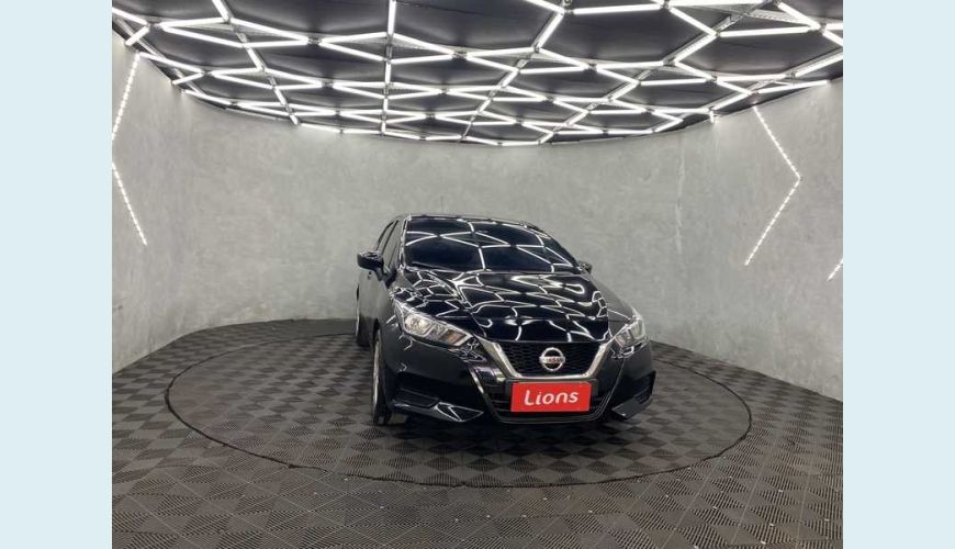 NISSAN NISSAN VERSA SENSE 1.6 FLEX AUT. 4P - PRETO - 2022 Foto 5 (Grande)