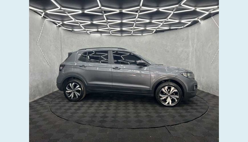 VOLKSWAGEN VOLKSWAGEN T-CROSS 1.0 TSI 12V FLEX AUT. 4P - CINZA - 2024 Foto 5 (Grande)