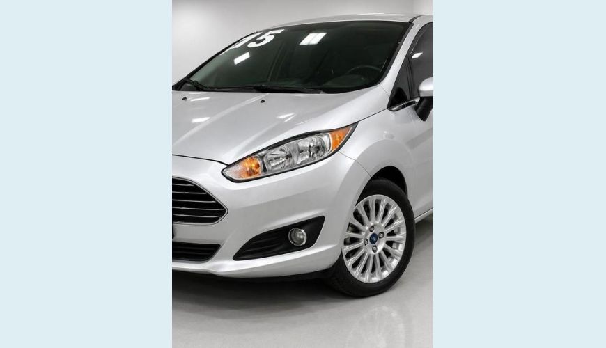 FORD FIESTA SD 1.6 FLEX AUT. 4P - PRATA - 2015 Foto 5 (Grande)