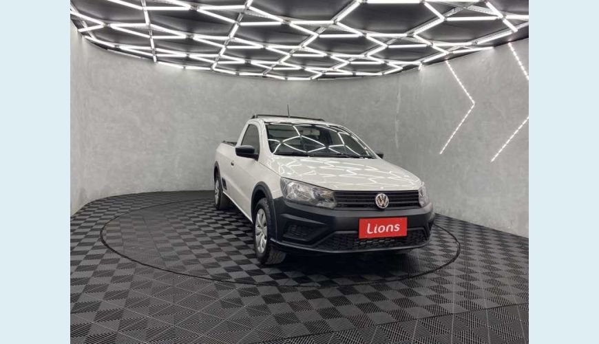 VOLKSWAGEN SAVEIRO ROBUST 1.6 MSI CS FLEX MANUAL 2P - BRANCO - 2018 Foto 5 (Grande)