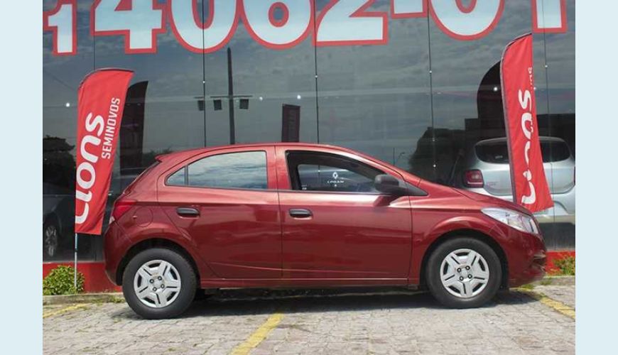 CHEVROLET ONIX JOY 1.0 FLEX MANUAL 4P - VERMELHO - 2018 Foto 5 (Grande)