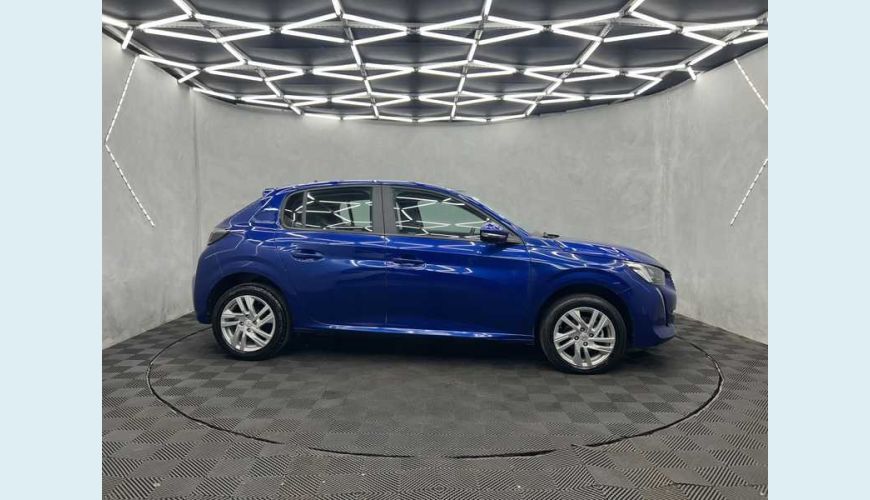 PEUGEOT 208 ACTIVE 1.6 FLEX AUT. 4P - AZUL - 2023 Foto 5 (Grande)