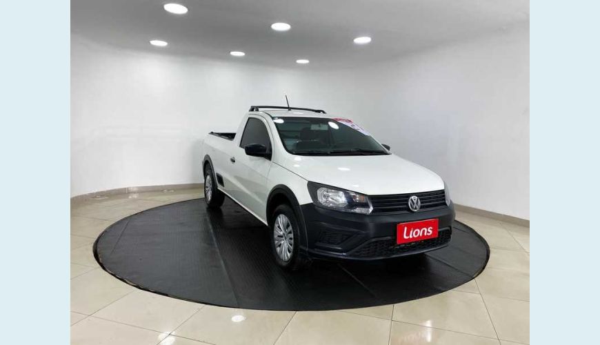 VOLKSWAGEN SAVEIRO ROBUST 1.6 MSI FLEX MANUAL 2P - BRANCO - 2021 Foto 5 (Grande)