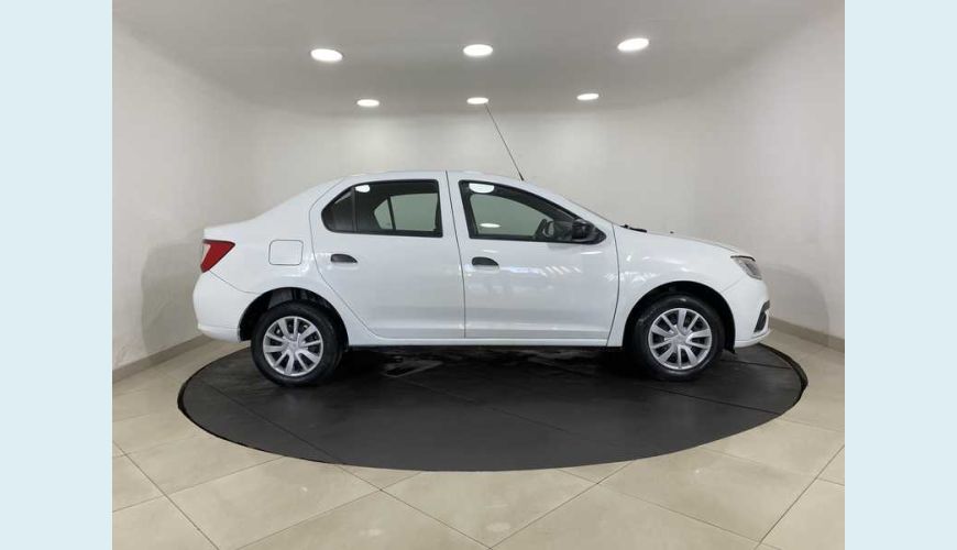 RENAULT LOGAN LIFE 1.0 12V FLEX MANUAL 4P - BRANCO - 2020 Foto 5 (Grande)
