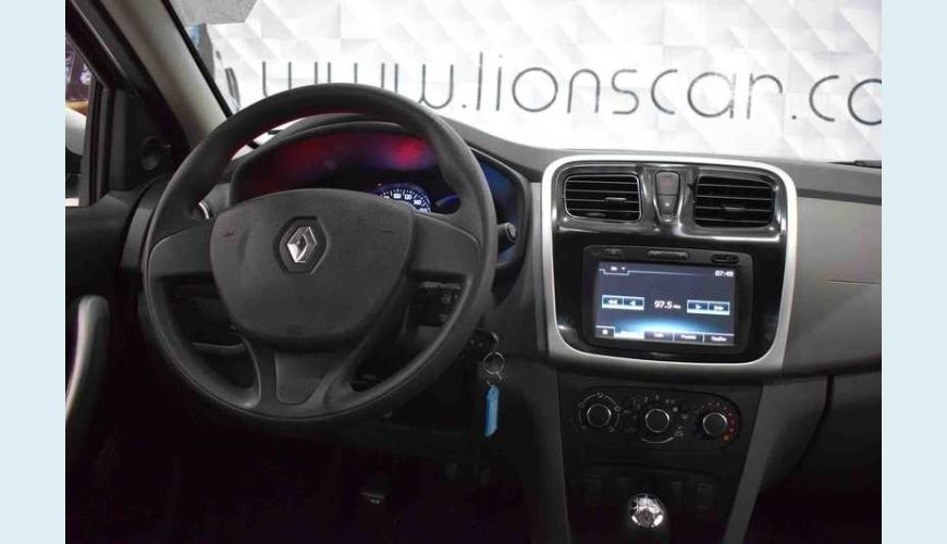 RENAULT LOGAN EXPRESSION 1.6 16V SCE FLEX MANUAL 4P - PRATA - 2018 Foto 5 (Grande)
