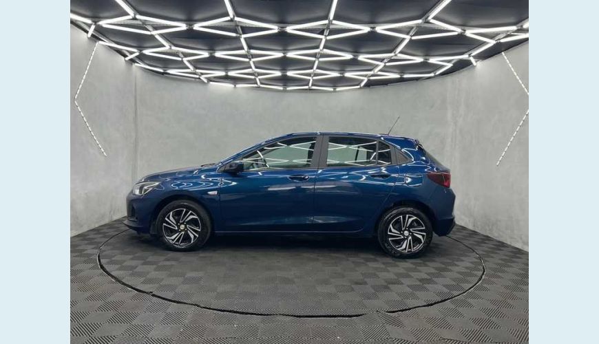 CHEVROLET ONIX LT 1.0 TURBO FLEX MANUAL 4P - AZUL - 2024 Foto 5 (Grande)