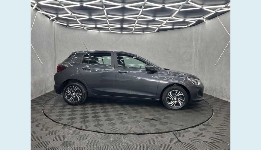 CHEVROLET ONIX LT 1.0 TURBO FLEX MANUAL 4P - CINZA - 2024 Foto 5 (Grande)