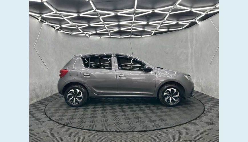 RENAULT RENAULT SANDERO ZEN 1.0 12V FLEX MANUAL 4P - CINZA - 2020 Foto 5 (Grande)