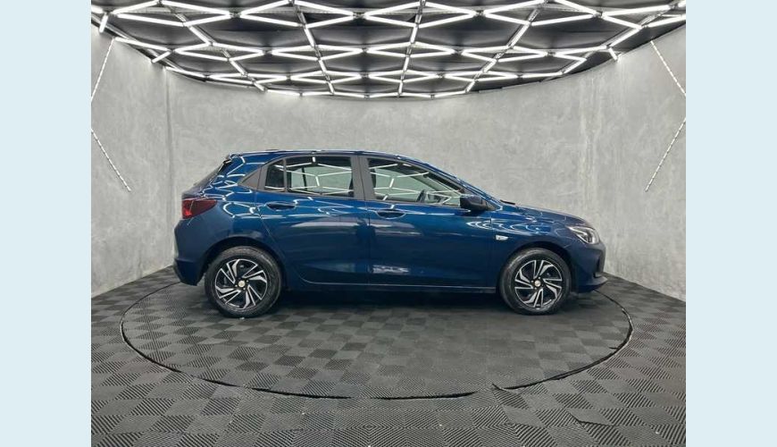 CHEVROLET CHEVROLET ONIX LT 1.0 TURBO FLEX MANUAL 4P - AZUL - 2024 Foto 5 (Grande)