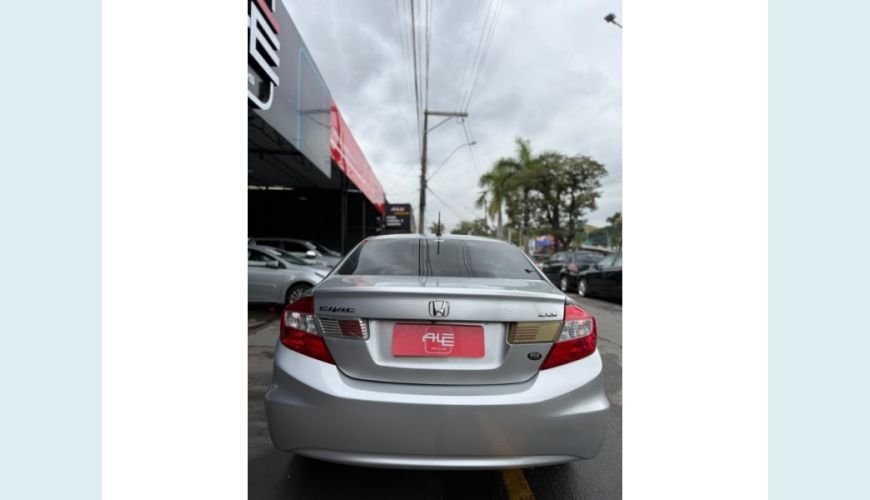 HONDA CIVIC FLEX AUT. 4P - PRATA - 2014 Foto 5 (Grande)