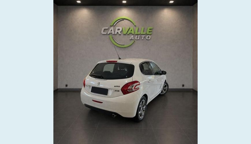 PEUGEOT 208 GRIFFE A 1.6 16V FLEX MANUAL 4P - BRANCO - 2014 Foto 5 (Grande)