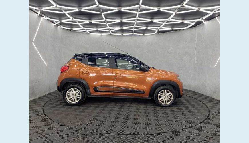 RENAULT KWID INTENSE 1.0 12V SCE FLEX MANUAL 4P - LARANJA - 2018 Foto 5 (Grande)