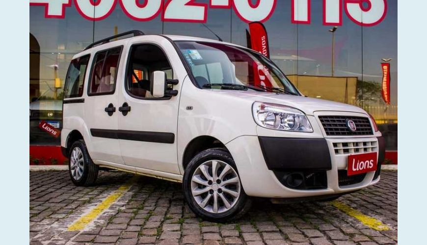 FIAT DOBLO ESSENCE 1.8 FLEX MANUAL 4P - BRANCO - 2017 Foto 5 (Grande)