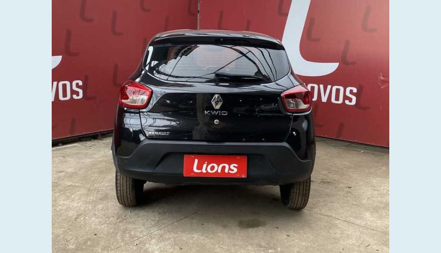 RENAULT KWID INTENSE 1.0 FLEX MANUAL 4P - PRETO - 2018 Foto 5 (Grande)