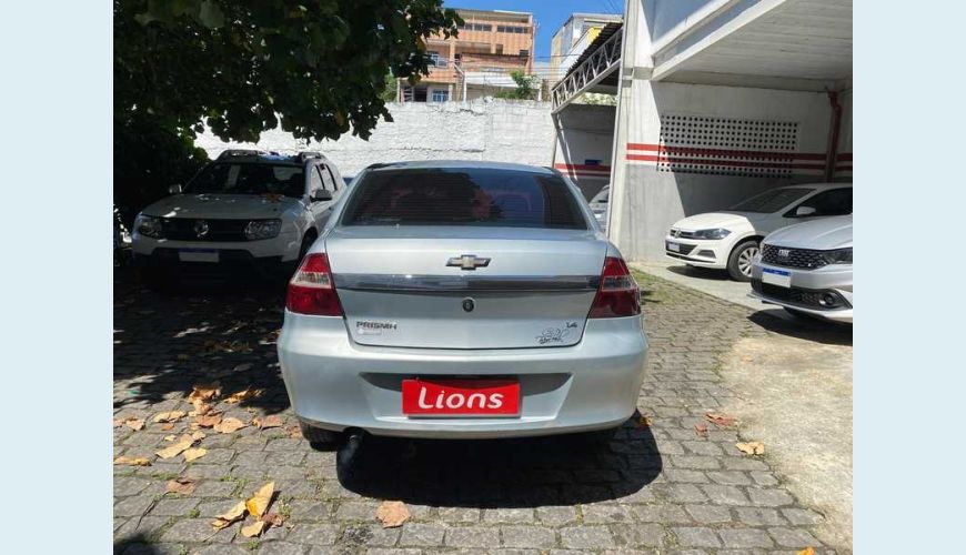 CHEVROLET CHEVROLET PRISMA MAXX LT 1.4 FLEX MANUAL 4P - PRATA - 2012 Foto 5 (Grande)