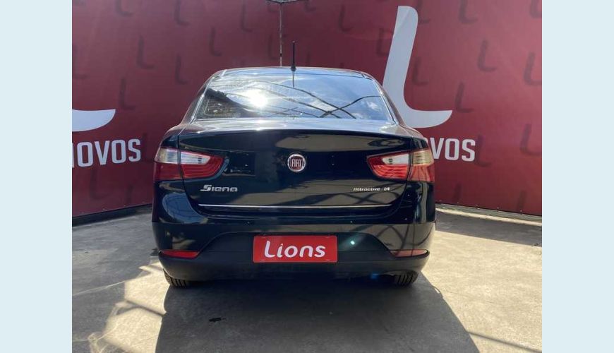 FIAT GRAND SIENA EVO ATTRACTIVE 1.4 8V FLEX MANUAL 4P - PRETO - 2019 Foto 5 (Grande)