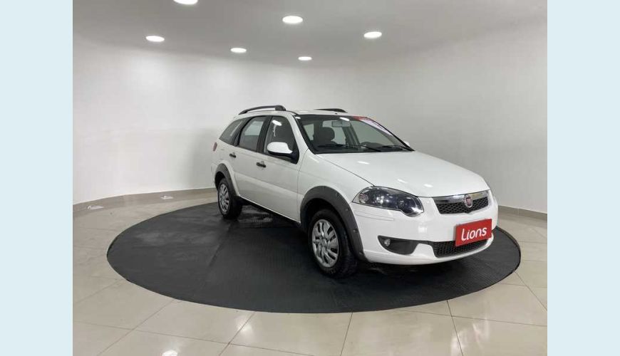 FIAT PALIO WEEKEND TREKKING 1.6 E.TORQ FLEX MANUAL 4P - BRANCO - 2016 Foto 5 (Grande)