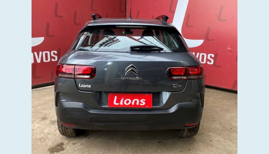 CITROËN C4 CACTUS FEEL PACK 1.6 FLEX AUT. 4P - CINZA - 2022 Foto 5 (Grande)
