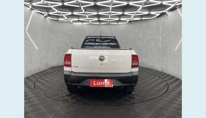 VOLKSWAGEN SAVEIRO ROBUST 1.6 MSI FLEX MANUAL 2P - BRANCO - 2018 Foto 5 (Grande)