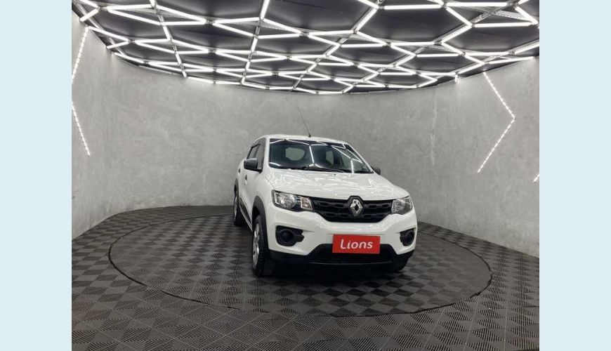RENAULT RENAULT KWID ZEN 1.0 FLEX 12V MANUAL 4P - BRANCO - 2019 Foto 5 (Grande)