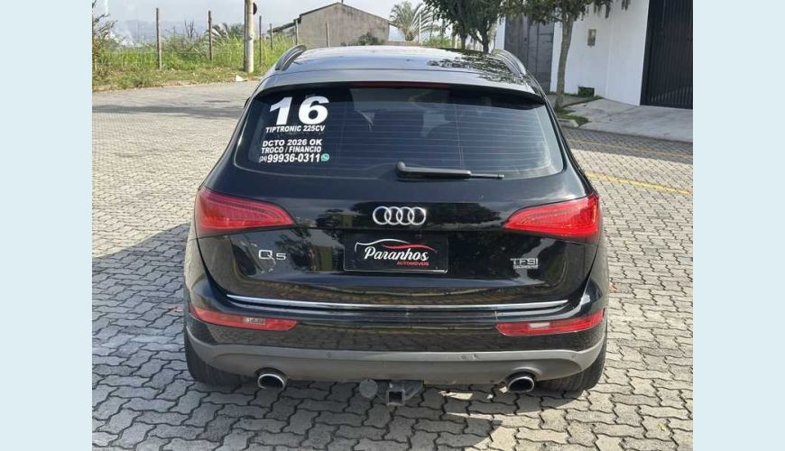 AUDI AUDI Q5 ATTRACTION 2.0 TFSI GASOLINA AUT. 4P - PRETO - 2016 Foto 5 (Grande)