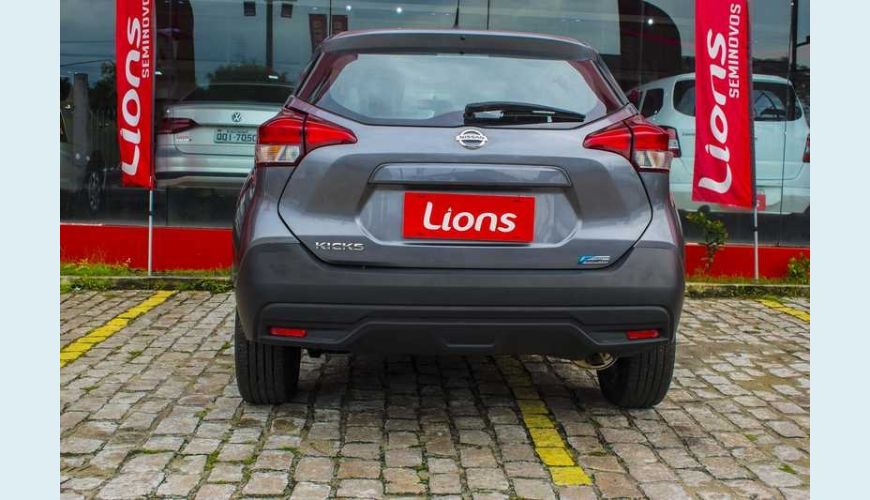 NISSAN NISSAN KICKS SL 1.6 FLEX AUT. 4P - CINZA - 2018 Foto 5 (Grande)
