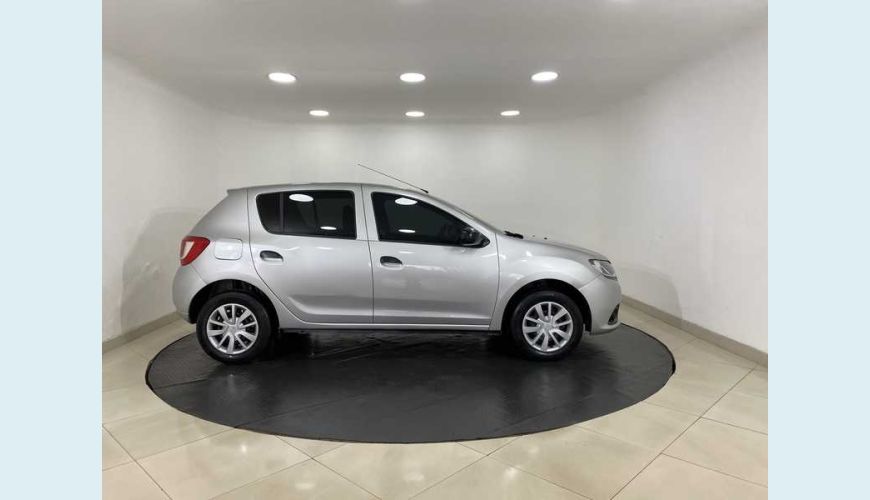 RENAULT RENAULT SANDERO AUTHENTIQUE 1.0 12V FLEX AUTOM. 4P - PRATA - 2018 Foto 5 (Grande)