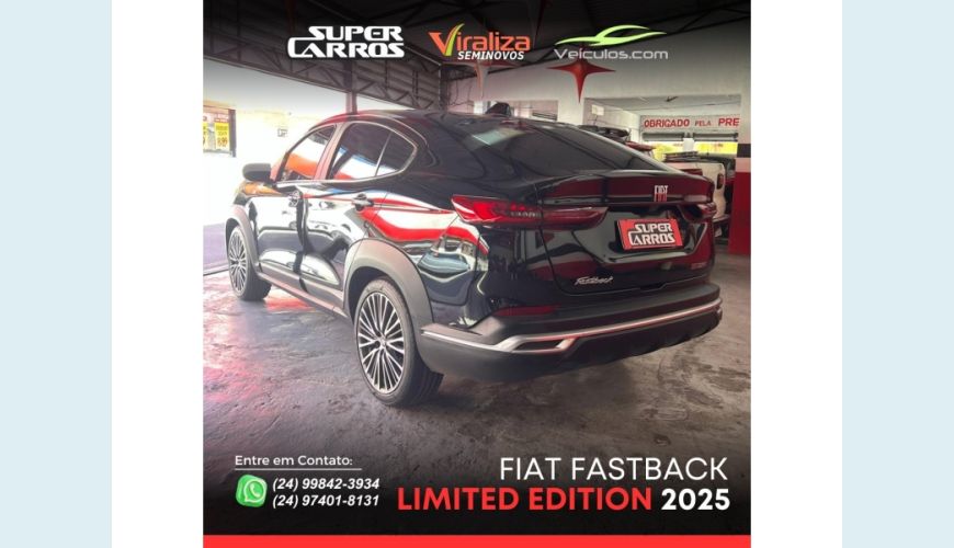 FIAT FASTBACK FLEX AUT. 4P - PRETO - 2025 Foto 5 (Grande)