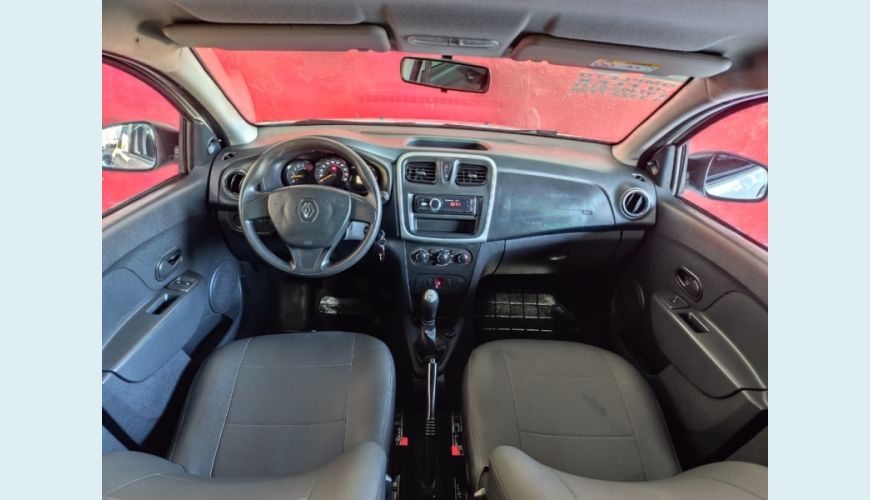 RENAULT SANDERO FLEX MANUAL 4P - BRANCO - 2020 Foto 5 (Grande)