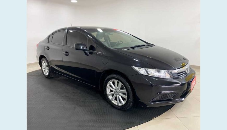 HONDA CIVIC LXS 1.8 16V I-VTEC FLEX MANUAL 4P - PRETO - 2014 Foto 5 (Grande)