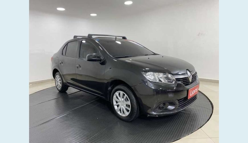 RENAULT LOGAN EXPRESSION 1.6 16V FLEX MANUAL 4P - PRETO - 2017 Foto 5 (Grande)